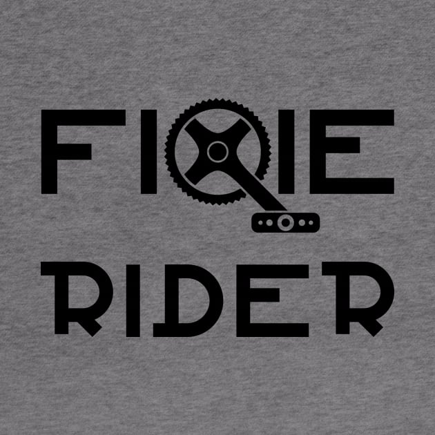 Fixie rider by uglypaper